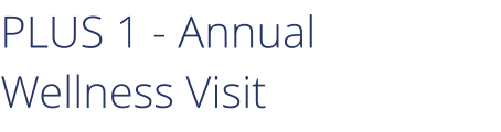 PLUS 1 - Annual Wellness Visit